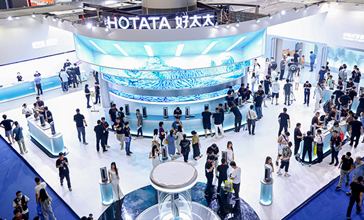 好太太展館現(xiàn)場(chǎng)直擊|描繪一片科技之海，廣州建博會(huì)首日燃爆全場(chǎng)！